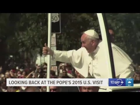 Catholics remember Pope Francis' visit to the US as Diocese of Venice plans special mass