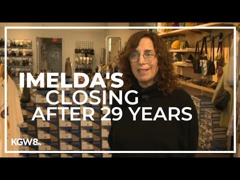 Portland shoe store closes up shop after 29 years