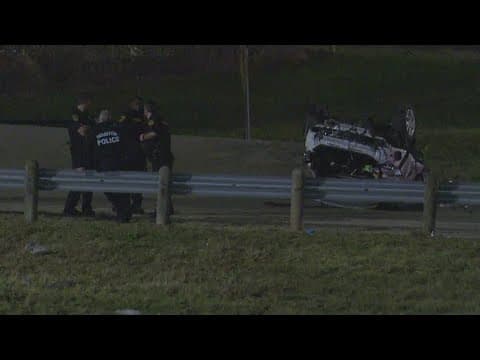 Houston traffic: Chase, deadly crash close I-45 ramp to South Loop for 6 hours