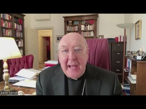 Former Dallas Bishop, Cardinal Kevin Farrell, talks about his relationship with new pope