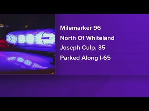 Man killed after being hit in parked car by semi-truck on I-65 in Johnson County