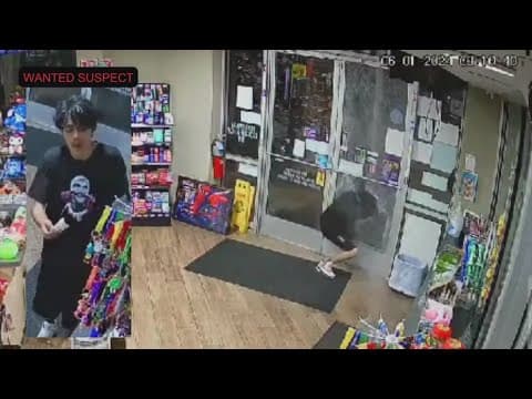 Man shoots out convenience store door in southwest Houston