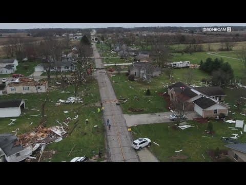 Dozens of injuries, damage reported following possible tornadoes in Delaware, Randolph counties