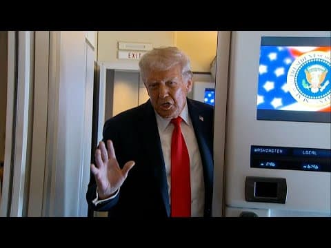 President Trump on TV networks: 'Maybe their license should be taken away'