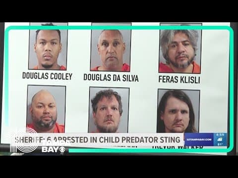 6 men accused of wanting to pay money to sexually abuse children in Polk County