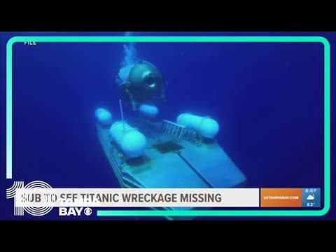 Clock ticking as rescue efforts continue for missing Titanic tourist sub