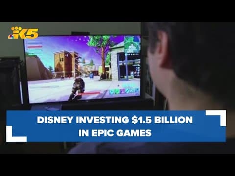 Disney to invest $1.5 billion in Fortnite creator Epic Games