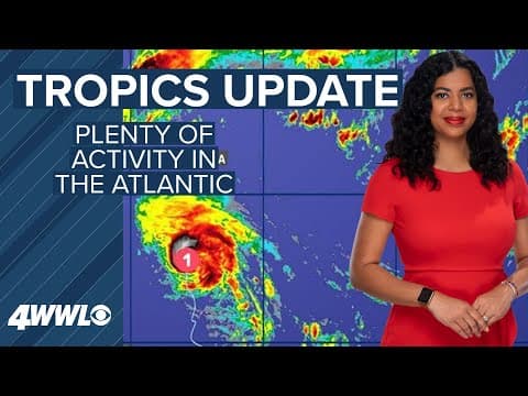 Wednesday 10 AM tropical update: Lots of activity in the Atlantic