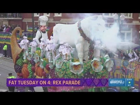 Rex 'The Boeuf Gras' float