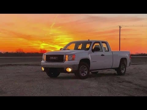 Grandson looking for missing tailgate to grandfather’s truck