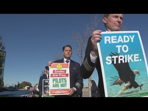 Pilots at Frontier Airlines threatening to go on strike