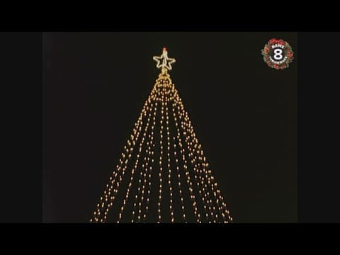 SeaWorld Christmas tree lit amidst 1973 energy crisis