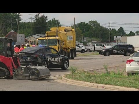 Police: 1 adult, 3 teens injured in crash involving stolen vehicle