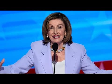 Nancy Pelosi full speech at 2024 DNC (Aug. 21, 2024)