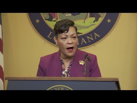 Mayor Cantrell press briefing