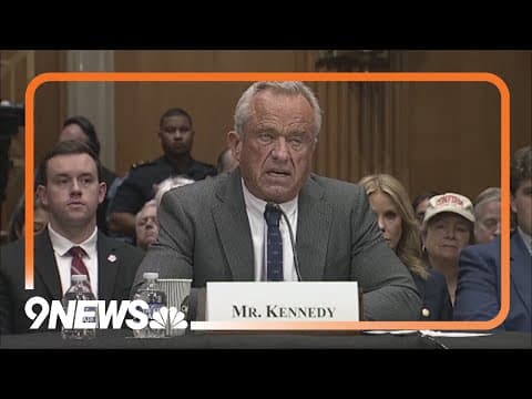 RFK Jr. insists he-s not a conspiracy theorist as confirmation hearing continues
