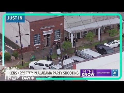 Police arrest 2 teens in Alabama Sweet 16 party shooting that killed 4, wounded 32