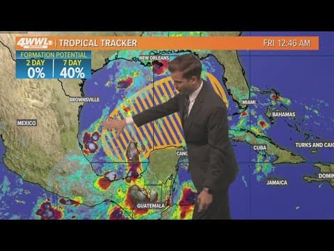 New Orleans Weather: Rainy start to the weekend, nicer weather next week
