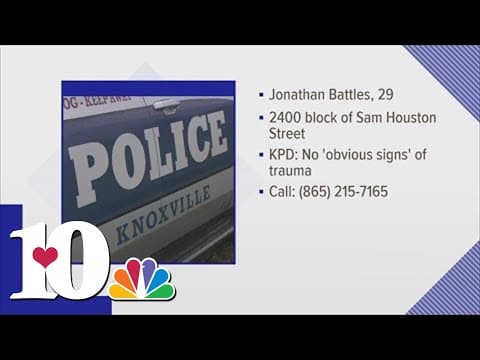 KPD asking for information after body of 29-year-old found in car in South Knoxville