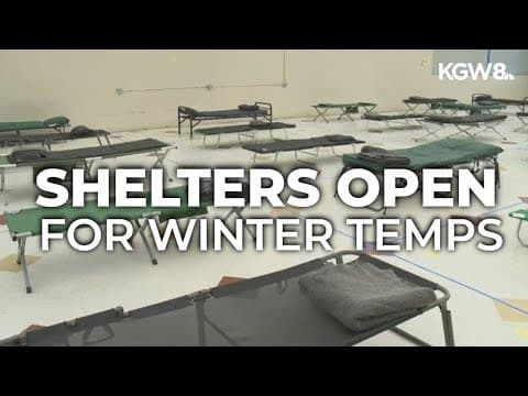 Washington County activates winter weather shelters