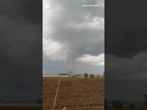 KARE viewer Dan Heintz captured this video of a tornado near New Richmond, WI
