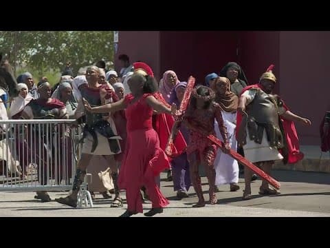 Passion Play held in New Orleans East