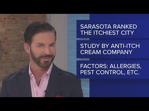 Study: Sarasota named itchiest city in the US