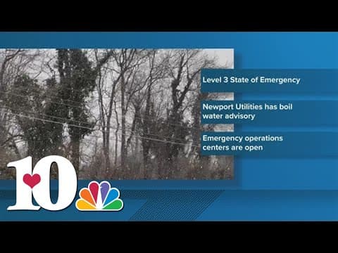TEMA: Level 3 State of Emergency, Newport has  boil water advisory