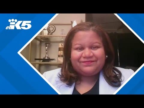 Washington State Democrats Chair Shasti Conrad reacts to President Trump's speech to Congress