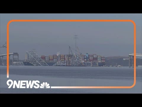 Crews at Baltimore bridge collapse continue meticulous work of removing twisted steel and concrete