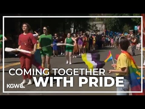 Portlanders reunite and share traditions at the 2023 Pride Parade