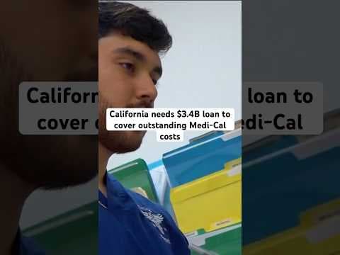California needs $3.4B loan to cover outstanding Medi-Cal costs. #news #medical #newsom