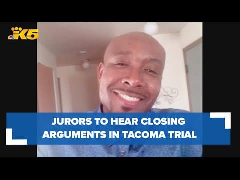 Jurors to hear closing arguments in trial of Tacoma officers charged in Manuel Ellis' death