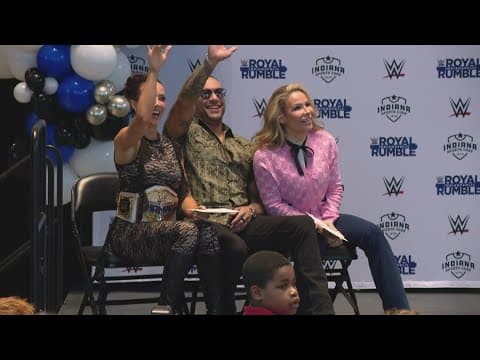 WWE Superstars enjoying time in Indianapolis