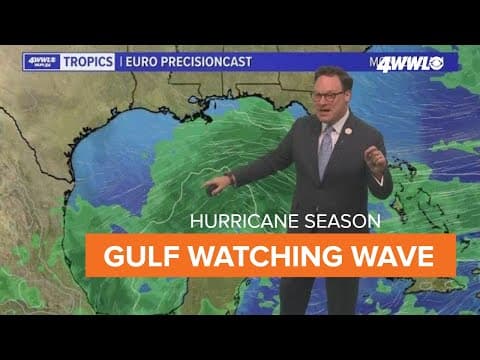 Friday evening tropical update: wave set to enter Gulf this weekend