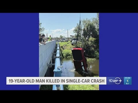 Man dead after driving into canal in Venice, police say