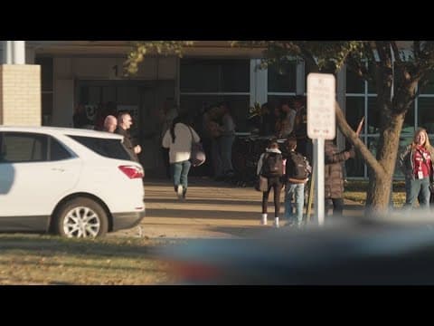Fossil Hill Middle School students return to class after closure for roof work