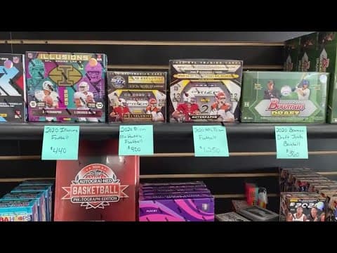 Washington Wizards and Caps holding a trading and Pokemon cards event