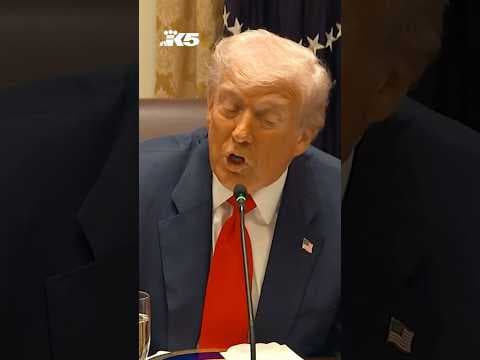 President Trump threatens cuts unless Democrats concede