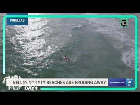 Pinellas County officials push the federal government to start beach renourishment