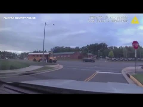 Drivers caught not stopping for school bus in Fairfax County