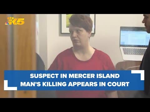 Suspect in Mercer Island man's killing appears in court