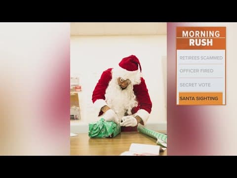 Micah Parsons spreads holiday cheer to North Texas kids