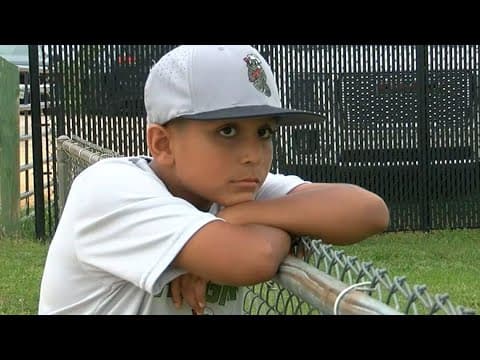 East Texas youth baseball player's heart stopped after being hit in chest