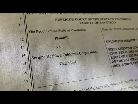 City of San Diego vs Scripps Health lawsuit moves forward