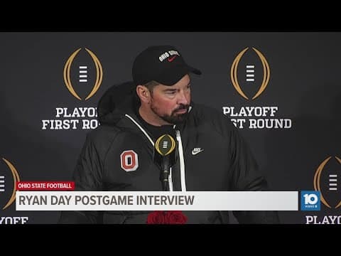 Ryan Day postgame interview | Ohio State vs. Tennessee