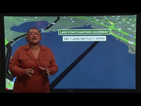 Causeway reopens to drivers in Louisiana