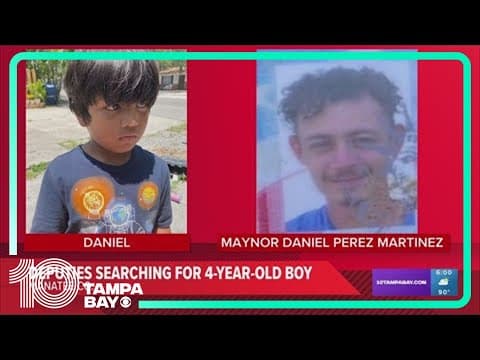 Search underway for Manatee County child part of investigation