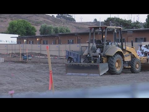 Parents concerned over construction at Pablo Tac Elementary School in Oceanside