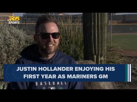 Justin Hollander enjoying his first Spring Training as General Manager